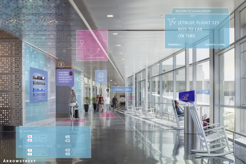 An augmented reality wayfinding proof of concept