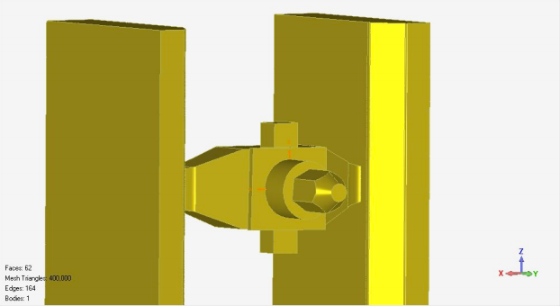 A model created by an underwater scanning device and Geomagic software