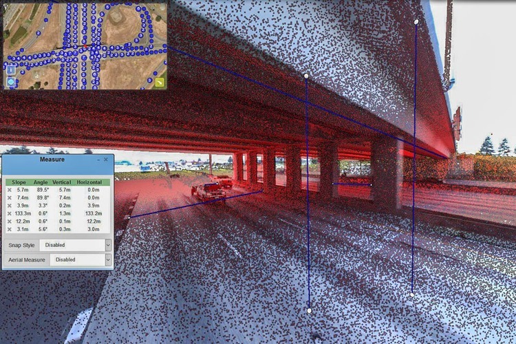 Measuring distances in SiteVisit360